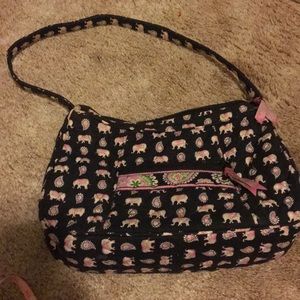 Vera Bradley Pink Elephant Bag ✨Discontinued ✨